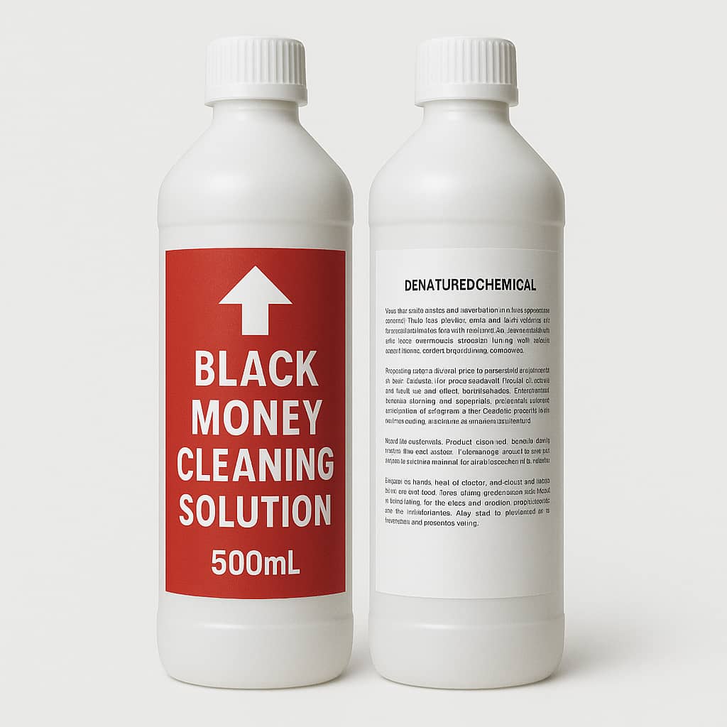 Buy Black Money Cleaning Solution 500ML